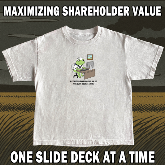 One Slide Deck At a Time Tee